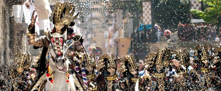 Murcia Moren en Christenen Fiesta
