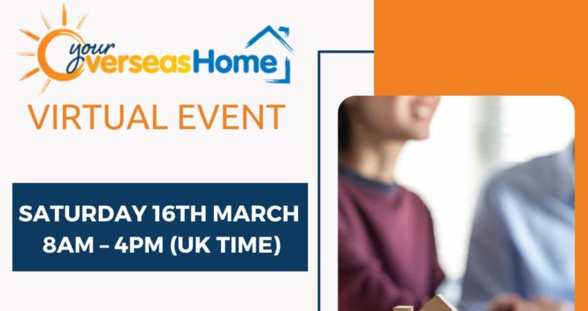 Looking for houses for sale in Costa Blanca Spain? We look forward to seeing you at the virtual event of YOUR OVERSEAS HOME